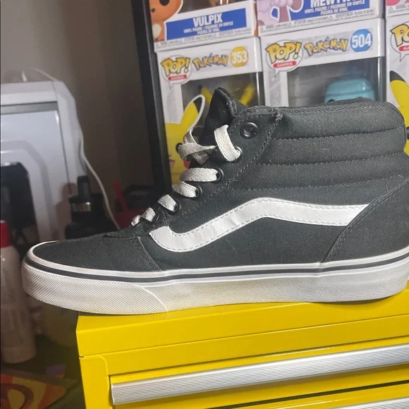 Vans women High-Top Sneakers - Black and White - Picture 7 of 7